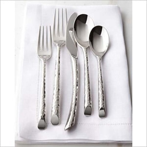 Ensemble de couverts en acier inoxydable plaqué argent, couteaux et cuillères personnalisés, fourchettes - Product Image 4