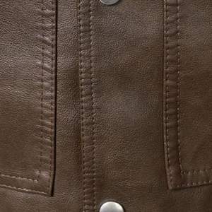 ¡Novedad de 2025! Chaleco de moto de cuero en blanco para hombre, diseño personalizado, chaquetas de cuero con cremallera estampadas, ropa de invierno transpirable - Product Image 5