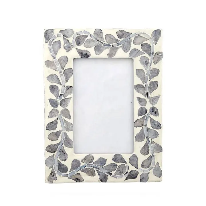 New Arrival Mother of Pearl Photo Frame for Office Tabletop Decorative Available at Wholesale Price From VietNam