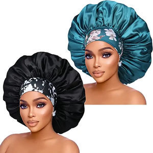 Logo personnalisé Bonnets en satin doux Bonnet pour cheveux de créateur pour femmes Couleur personnalisée élégante Taille jumbo régulière disponible pour les dames - Product Image 3