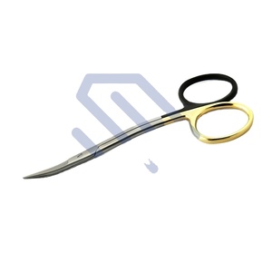 Nuevas Tijeras Quirúrgicas Lagrange Micro Tissue de 11.5 cm, Tijeras Quirúrgicas de Doble Curvatura, Instrumentos Manuales de Acero Inoxidable - Product Image 1