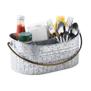 Metal Galvanized Over Sink Dish Drying Rack <b>Drainer</b> Shelf For Kitchen Supplies Counter Utensils Holder - Product Image 2