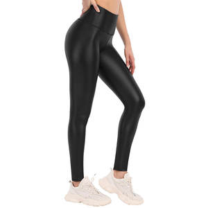 Leggings de sport personnalisés pour femmes en tissu respirant design OEM avec impression de logo, idéal pour les promotions et l'image de marque de l'équipe - Product Image 1
