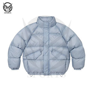 แจ็คเก็ตหนาสำหรับผู้ชายเสื้อกันลมมีฮู้ดเสื้อกันลมออกแบบโลโก้ได้ตามต้องการสำหรับฤดูหนาว - Product Image 3