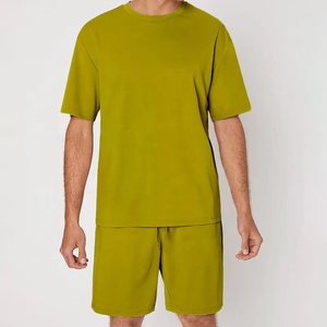 Ensemble de polos zippés en tissu tricoté 100 % coton sérigraphié de haute qualité OEM, 180 g, pour homme, décontracté, grandes tailles, été - Product Image 5