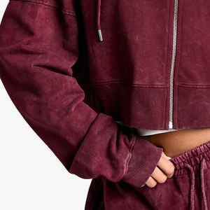 Sudadera con Capucha de Invierno al Por Mayor, Interior Suave para Mayor Calidez, para Mujer, con Cordones para Ajustar la Capucha, Corte Holgado 2026 - Product Image 3