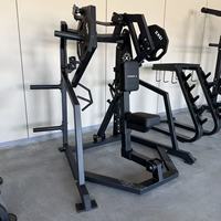 Máquina Multifuncional PowerX Comercial con Carga de Placas para Entrenamiento de Espalda y Fuerza