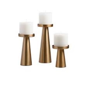 Soporte para velas decorativas grabadas a mano Para Boda y decoración del hogar soporte votivo para velas de Metal - Product Image 1