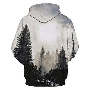 เสื้อฮู้ดดี้ผู้ชายคุณภาพพรีเมียม สำหรับฤดูหนาว ผ้าฝ้าย 100% แขนยาว พร้อมโลโก้/สีตามสั่ง ขายดี - Product Image 2