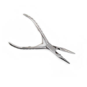 Pince à extensions capillaires réutilisable en acier inoxydable de haute qualité, fabrication professionnelle, faible MOQ (10 pièces), service OEM pour salons - Product Image 4