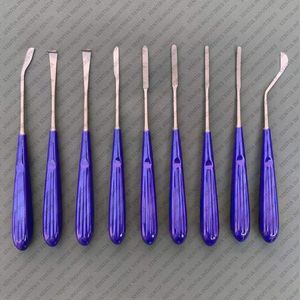 Ensemble d'instruments chirurgicaux de rhinoplastie les plus vendus, ensemble d'instruments de chirurgie nasale en acier inoxydable, ensemble d'instruments de chirurgie nasale manuels, CE - Product Image 3