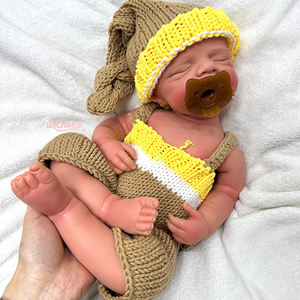 कारखाने प्रत्यक्ष सिलिकॉन बेबी डॉल लिलिविके नरम सिलन खुले मुंह में पुनर्जन्म बेबी गुड़िया 19 "पास्कल लड़का और लड़की बिक्री के लिए - Product Image 3