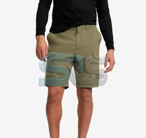 Qualité supérieure 100% coton hommes Cargo Shorts décontracté vêtements de sport de plein air Streetwear avec séchage rapide conception multi-poches - Product Image 4