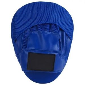 Manoplas de entrenamiento MMA profesionales de diseño personalizado, piel de vaca auténtica y PU con almohadillas de boxeo enfocadas y logotipo personalizado - Product Image 2