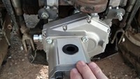 Bomba de la serie KM6001, caja de cambios, aumento de velocidad de PTO, Multiplicador de aluminio para bomba hidráulica de Tractor