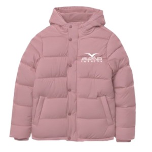 Chaqueta de Invierno de Lona de Color Sólido al por Mayor, Abrigo Acolchado Ligero e Impermeable con Capucha, Ropa Exterior Personalizada OEM - Product Image 1