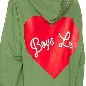 Sudadera con capucha de lona de invierno Vintage para mujer, jersey con hombros caídos y estampado HD, descuento al por mayor, sudaderas con capucha de Color sólido para mujer - Product Image 5