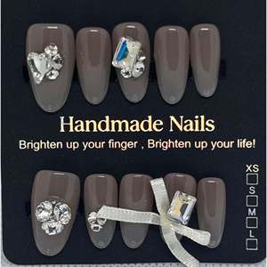 Diamond Dust Medium Artificial Fingernails - Product Image 1