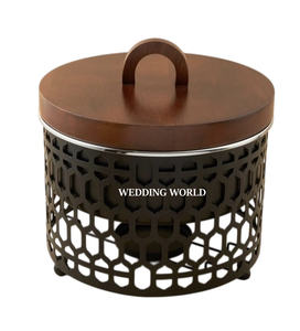 Ensemble de deux casseroles en métal de la dernière collection Ramadan de qualité supérieure Hotpot d'aliments finis personnalisés Hotpot - Product Image 3