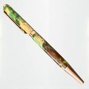 Colección Amethyst: Bolígrafo de Madera Estabilizada de Lujo Hecho a Mano con Punta de 0.7mm, Regalo Empresarial, Recuerdo de Boda - Product Image 6