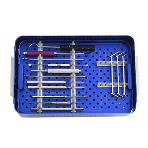 Instrument chirurgical orthopédique pour animaux électriques 1.5/2.0/2.4mm Ensemble de plaques d'os LC-DCP vétérinaire certifié CE ISO - Product Image 4