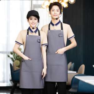 Meilleur tablier de cuisine en polyester ou en lin personnalisé, sans manches, confortable, respirant et hygiénique - Product Image 6