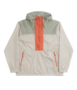 Coupe-vent en polyester et nylon design personnalisé Streetwear Veste imperméable rapide et respirante pour la randonnée - Product Image 1