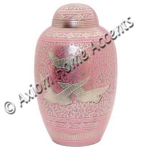 Urna de cremación de Metal de estilo americano para cenizas, urna de cremación de Metal para cenizas para adultos, personas por acentos Axiom para el hogar - Product Image 4