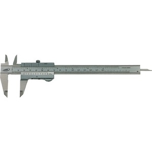 HELIOS PREISSER 150 mm DUO-FIX Calibre de poche avec vis de verrouillage et verrouillage de couple carré DIN 862 Ruban à mesurer - Product Image 1