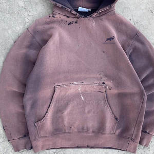 Sweat-shirts pour hommes en coton 100% avec effet vieilli, pour l'automne et l'hiver, avec différents designs - Product Image 6