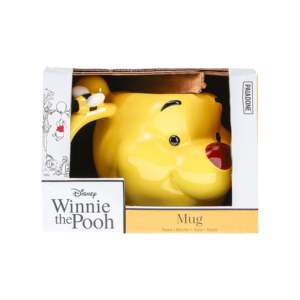 Mug en céramique 3D Winnie l'ourson de style moderne, compatible micro-ondes, avec pot à miel, pour cadeaux d'affaires ou usage personnel - Product Image 4