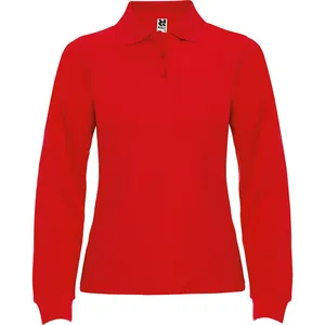 Polo a Maniche Lunghe Estrella Personalizzata per Donna, per Scopi Promozionali - Product Image 3