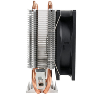 Refroidisseur d'air compact pour processeur XINMAI, ventilateur PWM 92 mm, dissipateur thermique à profil bas 125 mm pour Intel LGA1700 1200 115X, PC de bureau économique