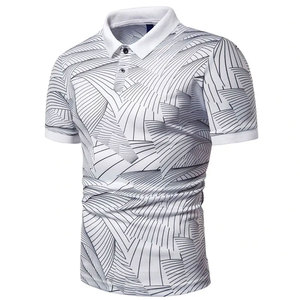 Vente chaude hommes été en plein air pour polos 100% Polyester séchage rapide vêtements de sport Anti-rides pas cher Sublimation imprimer Des - Product Image 2