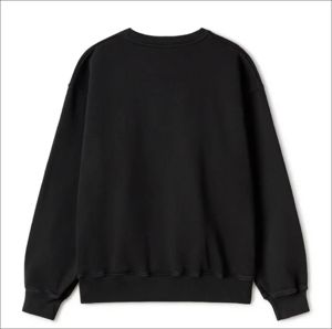Sweat-shirts à col rond en molleton 100% coton 350 g/m², logo personnalisé brodé, écologiques, respirants, vente en gros, mode, vêtements de tous les jours - Product Image 2