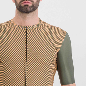 Jersey de Ciclismo de Manga Corta, Fabricación en Fábrica, Precio Económico al por Mayor, Material Transpirable, con Cremallera Delantera - Product Image 4
