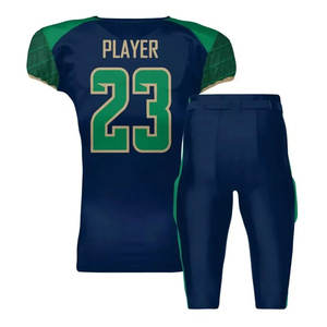 Venta caliente Jersey de fútbol Americano para la nueva temporada Uniformes de manga corta de diseño personalizado Técnicas impresas - Product Image 5