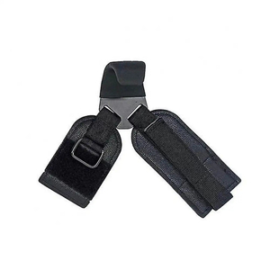 High Quality Neoprene Heavy-Duty Gym <b>Power</b> Hooks with Non-Slip Function for Weight Lifting and Barbell Training Fitness Use - Product Image 2