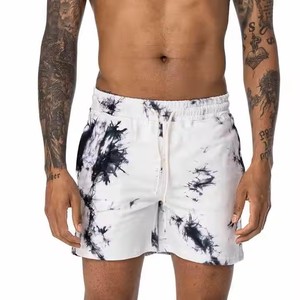 Pantalones cortos de playa de verano con logotipo personalizado para hombre, pantalones cortos de Punto ligero de diseñador de Quinta malla para deportes informales, nueva colección de pantalones cortos - Product Image 3