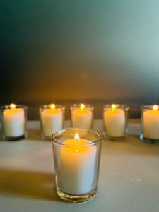 Bougies votives en cire de palme de style vietnamien classique de 10 heures sur mesure pour les mariages fêtes du nouvel an décor à la maison haut de gamme - Product Image 3