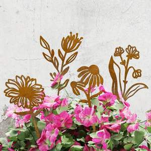 Aluminium Handmade <b>Garden</b> Floral Design <b>Stakes</b> Creating Beautiful <b>Decorative</b> Outdoor Displays for Vibrant Seasonal Home - Product Image 2