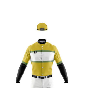 Ensemble d'uniformes de baseball et de softball personnalisés, maillot et pantalon d'équipe par sublimation, vêtements de sport respirants, OEM, marque privée - Product Image 4