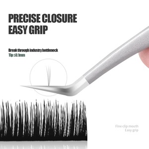 Ensemble de pincettes d'extension de cils haut de gamme personnalisées Instruments de beauté fabriqués au Pakistan avec matériau en acier inoxydable - Product Image 2