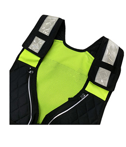 Gilet réfléchissant personnalisé vêtements de travail vêtements de sécurité de construction gilet de travail réfléchissant avec poche de logo de la société vietnamienne - Product Image 6