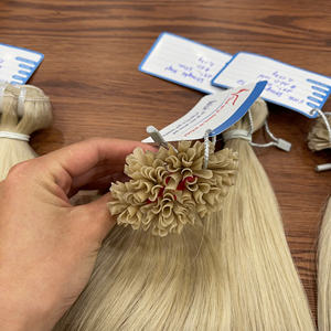 Extensions de cheveux humains vietnamiens de qualité supérieure, pointes en U, pré-collées, pointes en kératine, double trame - Product Image 2