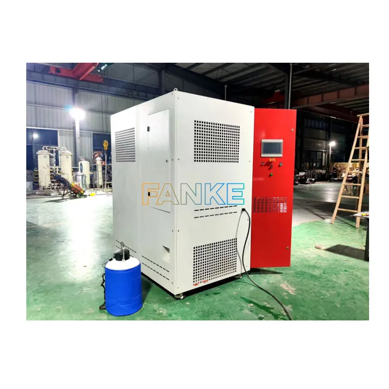 FANKE 99.99% 15L/h liquid nitrogen generation equipment for medical lab usage