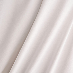 เสื้อยืดผ้าคอตตอนถักสำหรับผู้ชายทรงฟิตปกติสีขาว220กรัมสี100% - Product Image 5