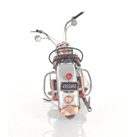 Modèle décoratif de moto Harley Davidson Sportster 1957 pour la maison ou le bureau, présentoir moderne (fer léger rectangulaire) pour table (22,9 L X
