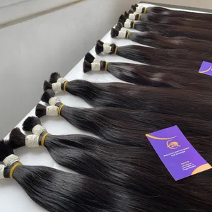 Offre Spéciale Extensions de cheveux vietnamiens bruts naturels Lisseur Fabricant de gros Distributeurs de cheveux en gros vietnamiens