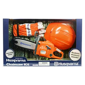 Tronçonneuse jouet Husqvarna 440XT avec lumières, sons et accessoires pour enfants, modèle 8201 - Product Image 2